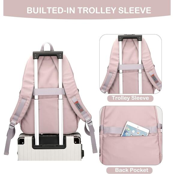 School Backpack For Girls Boys Laptop Backpack Middle High School Student Bookba - Picture 6 of 7